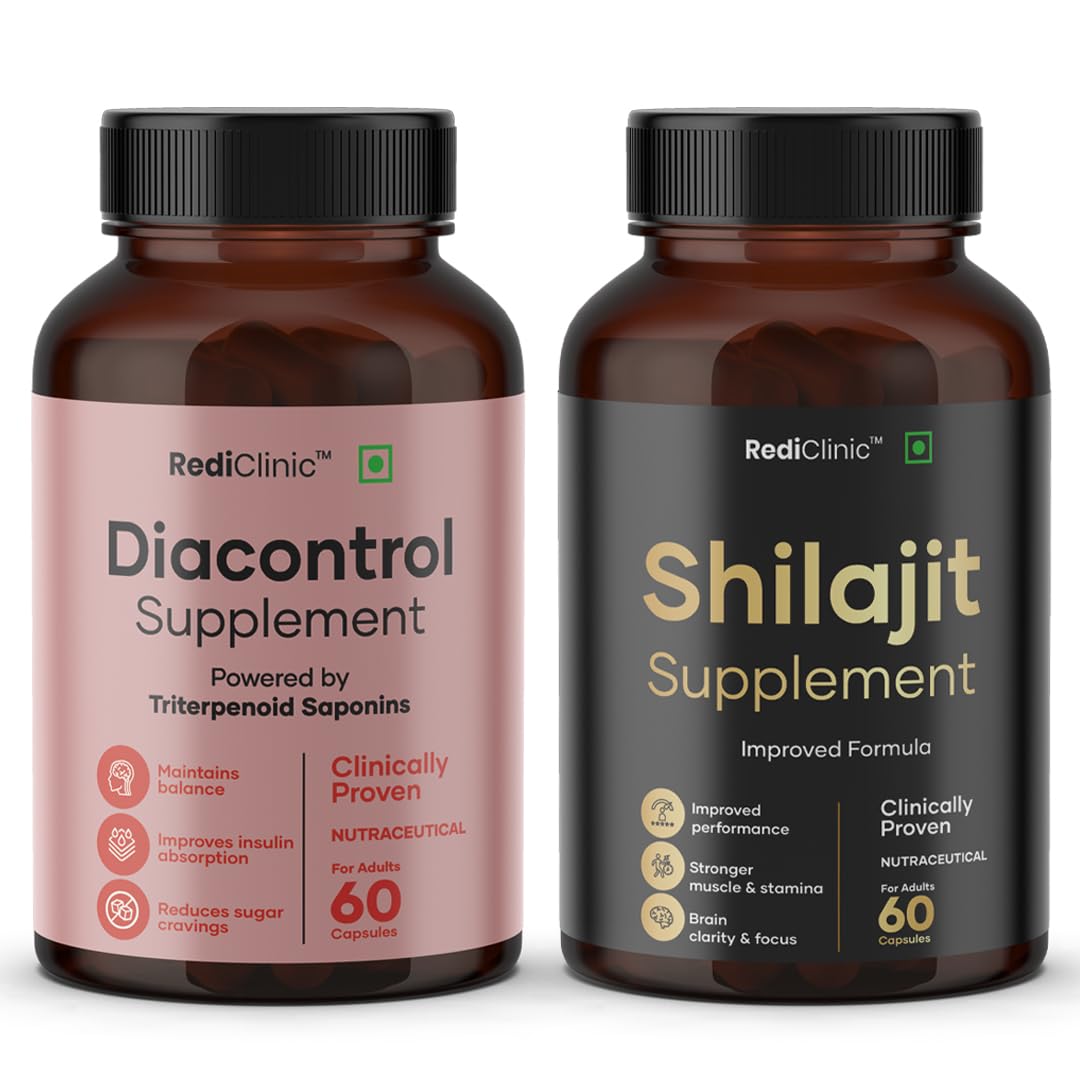 DiaVigor Capsules for Stregnth, Stamina and Immunity | Dual Support for Metabolic Health, Energy - 60 Capsules Each Bottle | Set of 2-image-8