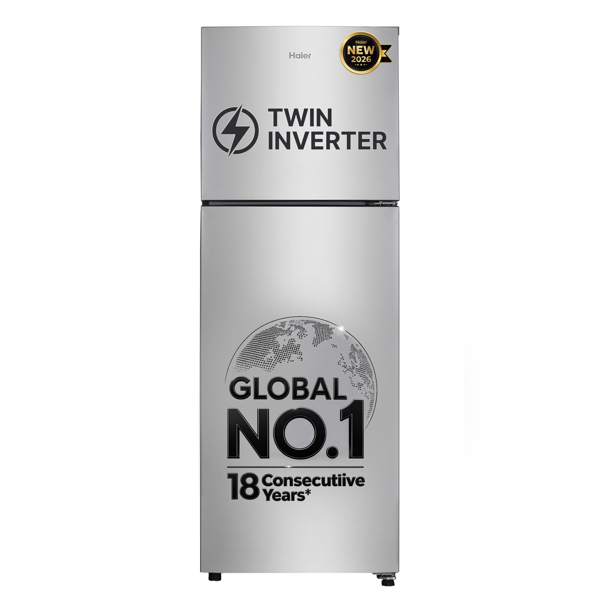 Haier 258L 3 Star Frost Free Double Door Refrigerator HRF-2984BS-E