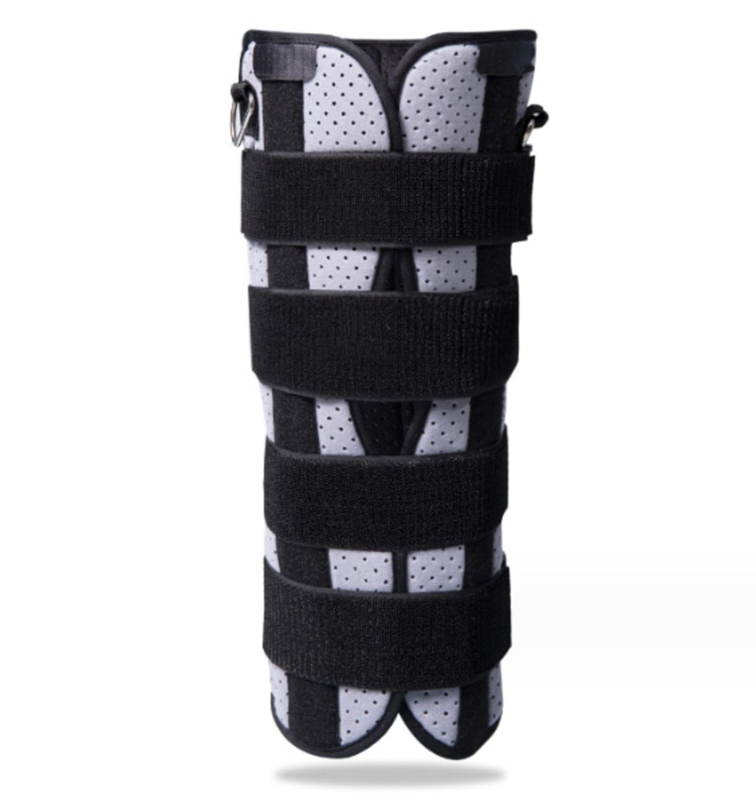 Rodillera Completa con Inmovilizador de Rodilla Ajustable, Soporte de Férula de Rodilla Para Mujeres y Hombres, Cinturón de Fijación de Articulación de Rodilla Postoperatoria,B