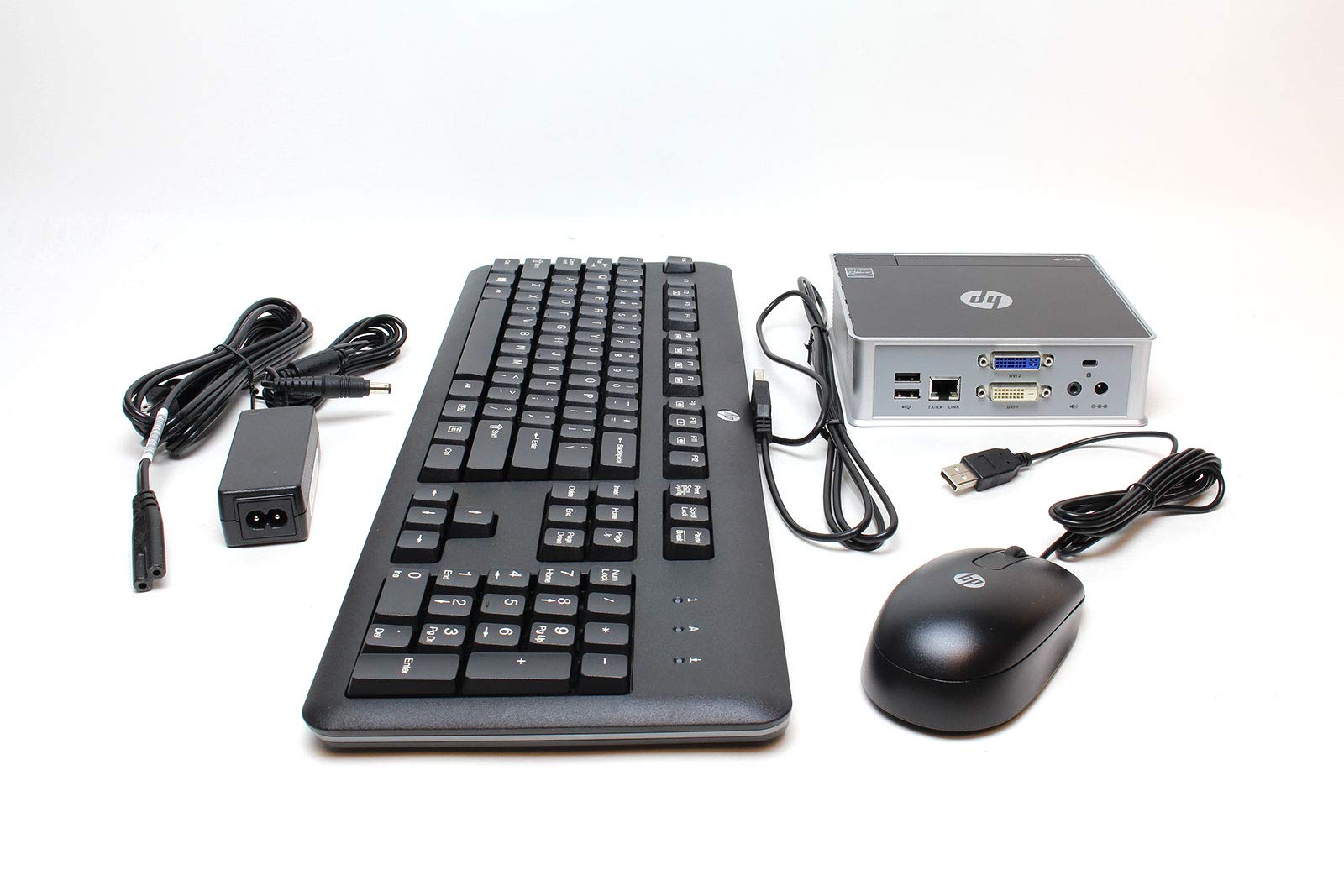 HP t310 Zero Client, Mini Desktop, 512MB RAM, 32MB Flash No Operating System (Renewed)