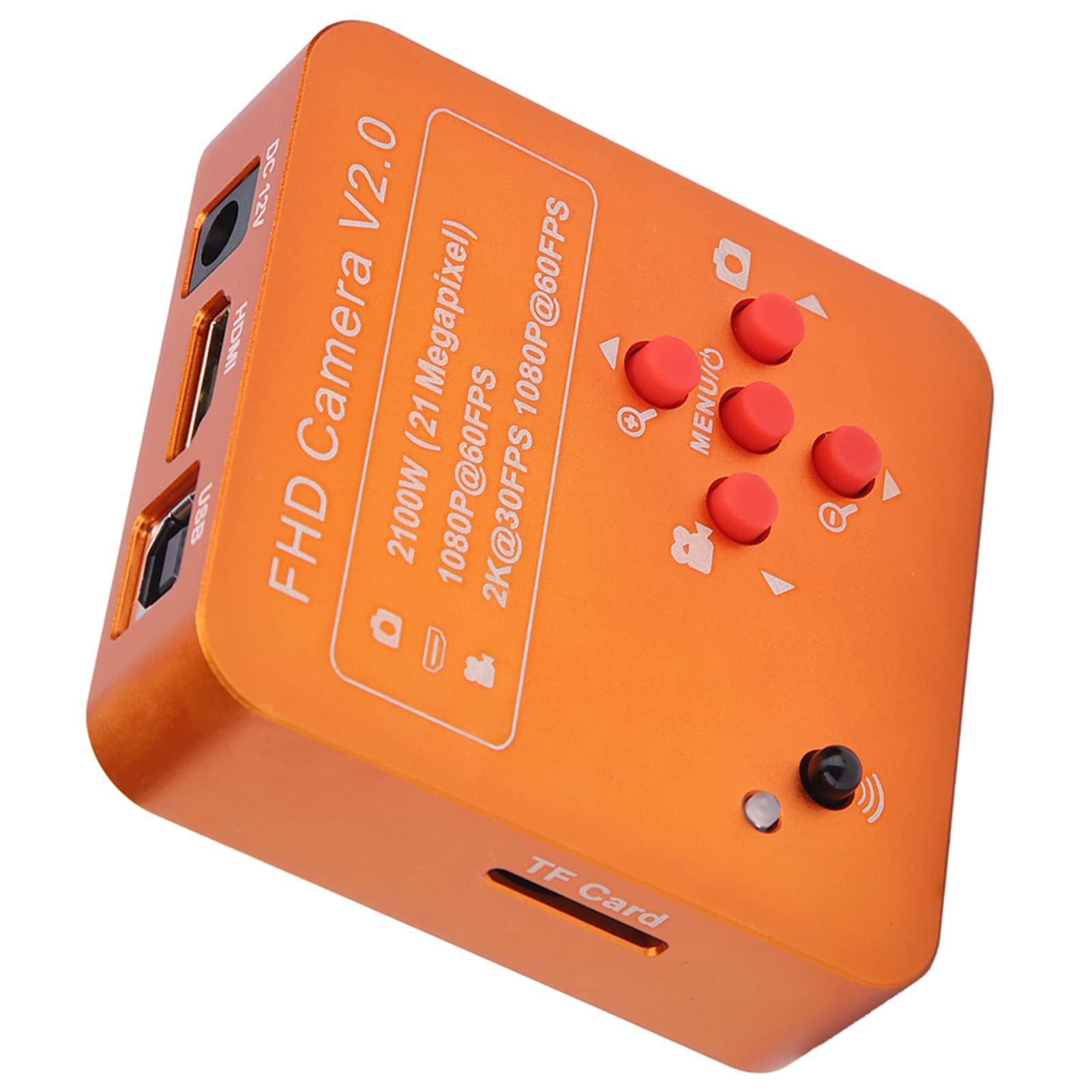 21MP HDMI USB C-Mount Industrie Mikroskop Kamera Set 2K 1080P HD Videokamera kp-2100 EU-Stecker 220V 1.335um x 1.335um