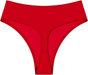 Womens High Waisted Thong Bikini Bottoms Swimsuit Bottoms High Cut Rave Bottoms