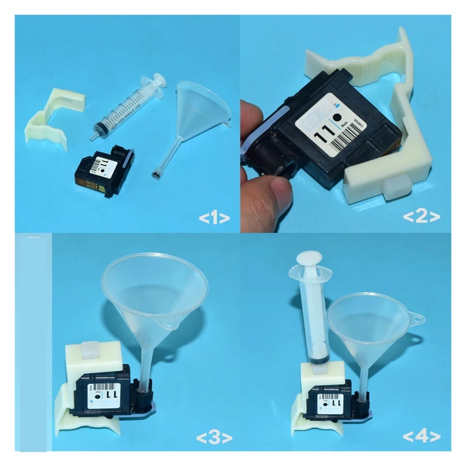 C4810A C4811A C4812A C4813A 11 Strumenti di Pulizia della Testina di Stampa HP11 compatibili con stampanti HP Designjet 500 800 510 100 110