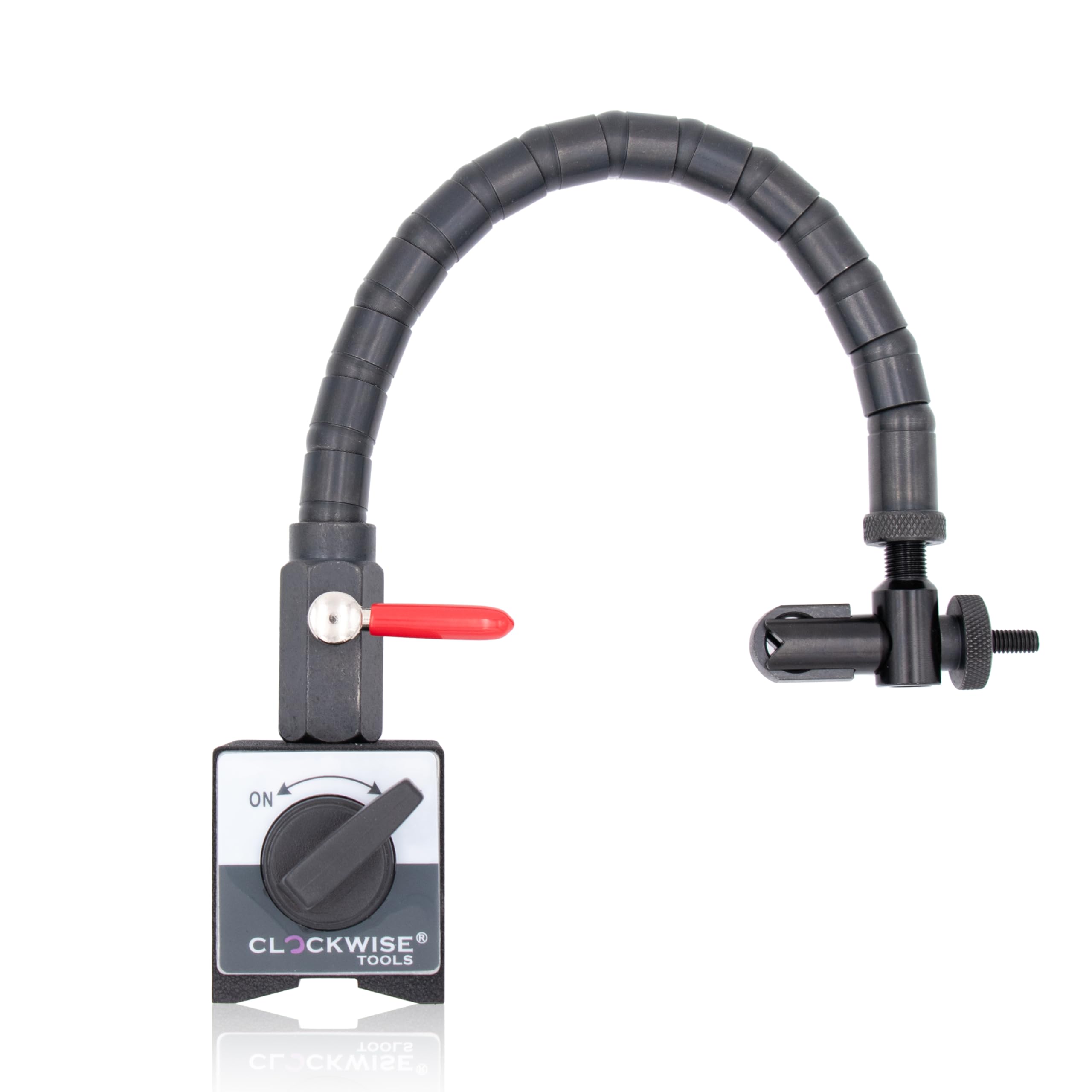 Magnetic Base, MGBR-04, Flexible Arm Magnetic Stand for Digital Dial Indicators, 176lbs Max Pull