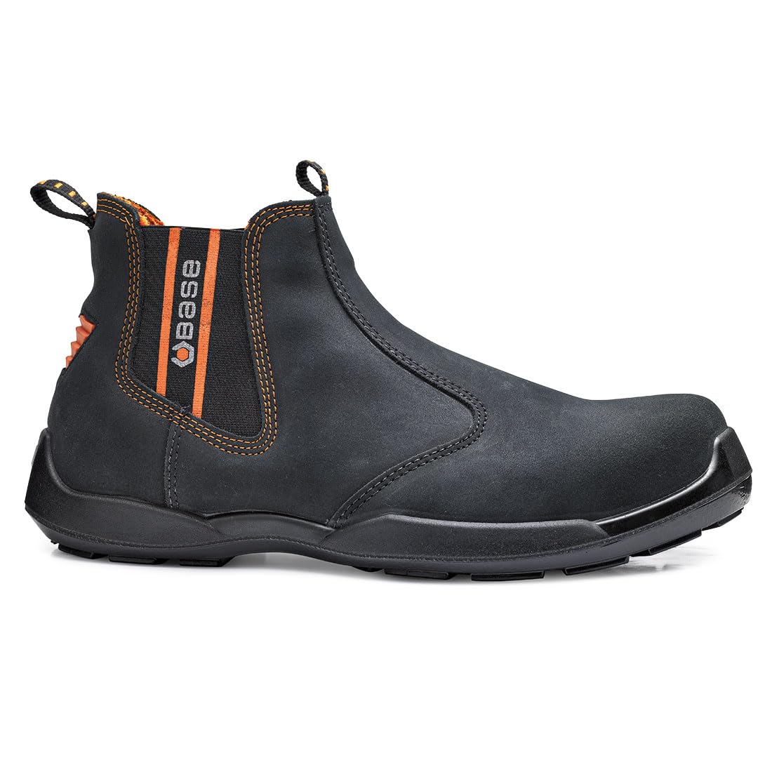 Base Protection Black B0652 Attitude Low Safety Shoe /Orange, 43