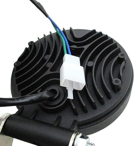 Miniatura 4 de TC-Motor 2pcs redondo llevó la luz principal para Trailmaster 150cc XRX XRS Dune Buggy Go Kart