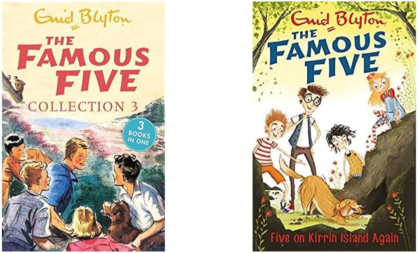 FAMOUS FIVE COLLECTION 3 - BOOKS 7-9 & Five on Kirrin Island Again: 6 (The Famous Five Series) Blyton, Enid Blyton, Enid