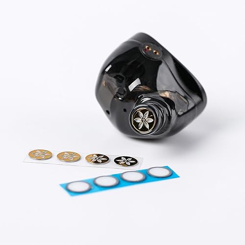 Miniatura 5 de Linsoul 7HZ SONUS 1DD+1BA Dual Driver in Ear Monitor, HiFi in Ear Earphone IEM, con cable OCC plateado desmontable de alta gama, cavidad trasera de