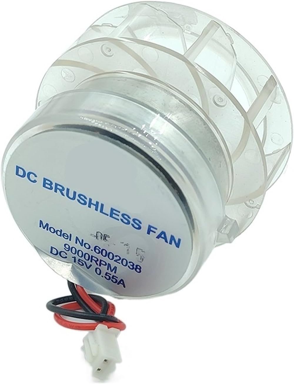 Brushless Motor DC 12V 15V Turbo Fan Built-in Drive Sweeper Brushless Motor High Speed ​​Vacuum Fan (Size : DC15V 0.55A)
