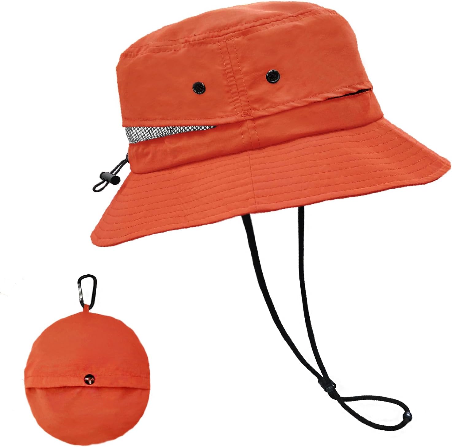 Bucket Hat for Men Packable Sun hat Quick Dry Mesh Breathable UV Protection Boonie Hat for Fishing Hiking Beach Safari