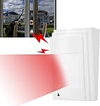 Motion Sensor Alarm Wired Passive Infrared Motion Sensor, 12V Dual PIR Motion Detector, Home Security Warning Alarm System, Low Noise and High Sensitivity (Wired Version)