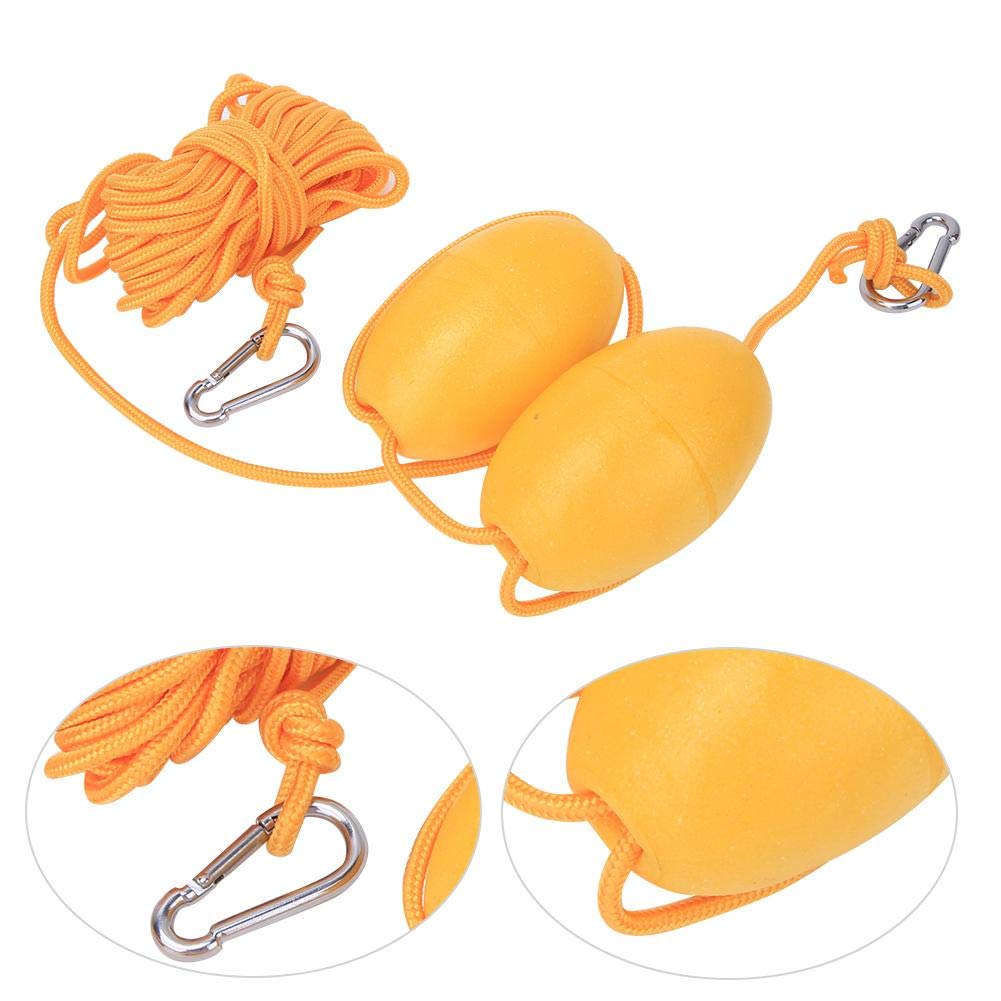Alomejor Kajak Boje Kajak Kanu Boot Leine Seil mit Eva Boje Kajak Schwimmender Ball für Marineboot/Yacht/Schlauchboot/Motorboot/Segelboot