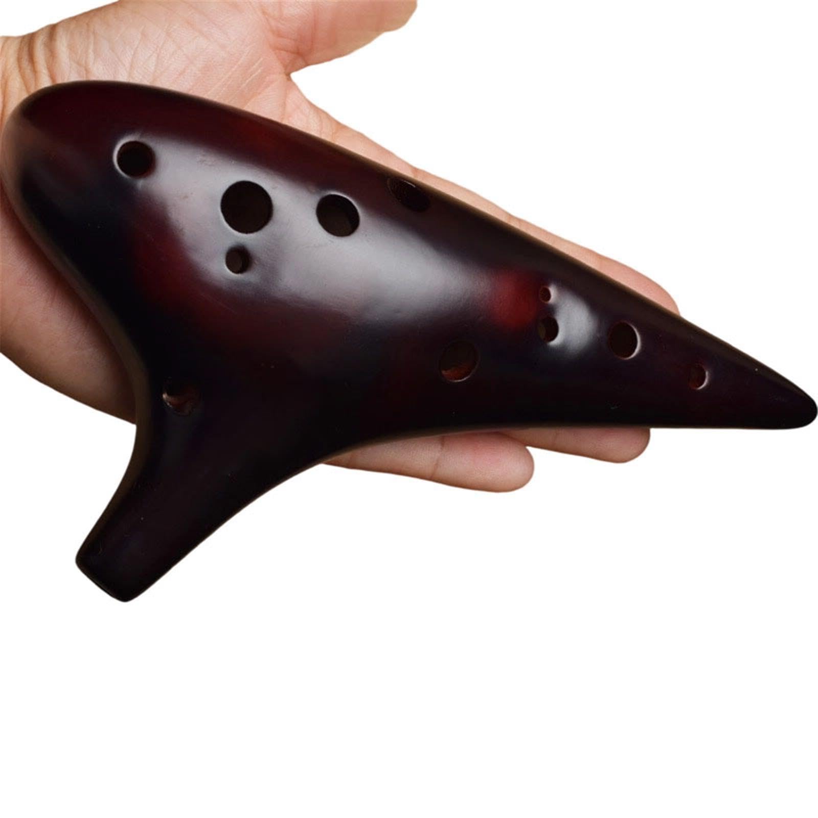 Okaryna Przenośny 12-dołkowy Dźwięk Alto C Ocarina AC