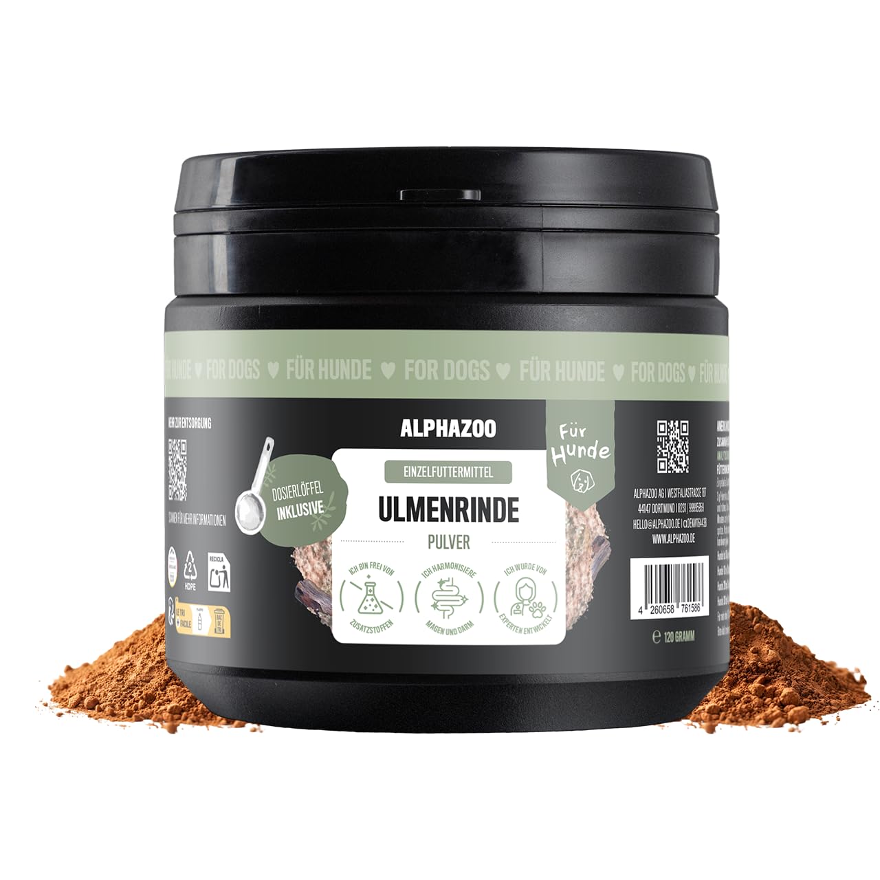 Alphazoo Ulmenrinde für Hunde & Katzen 120g