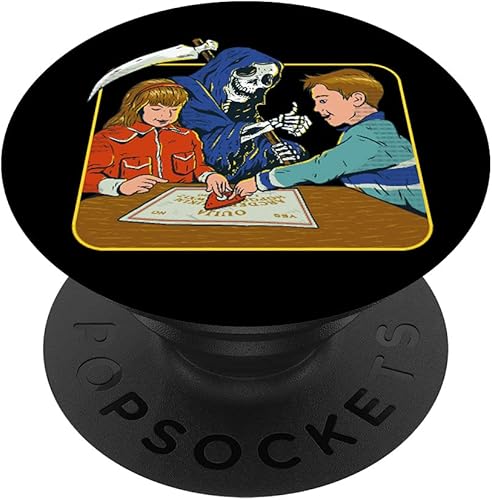 Divertido juego de Halloween para niños, Ouija Board Retro Ironic PopSockets intercambiables PopGrip