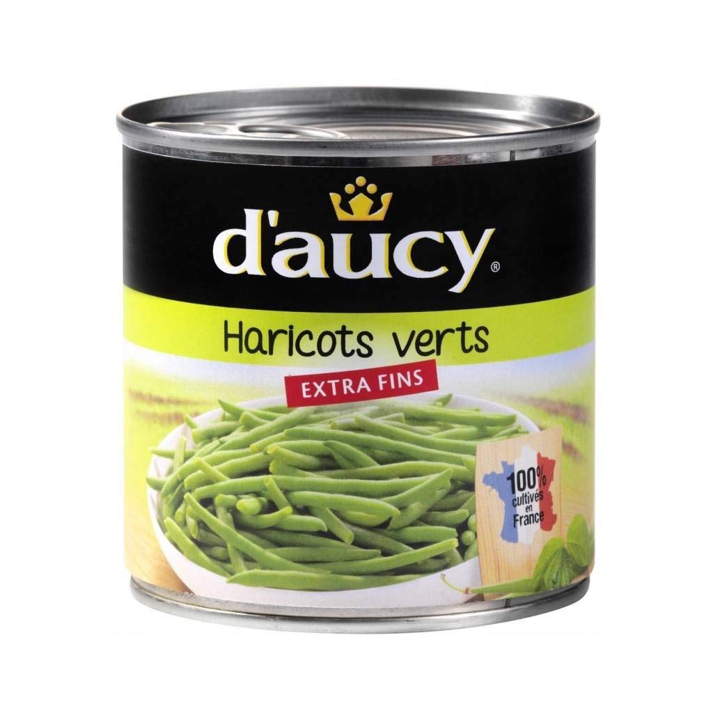 D'Aucy Extra Fine Green Beans 400G (Lot 10)