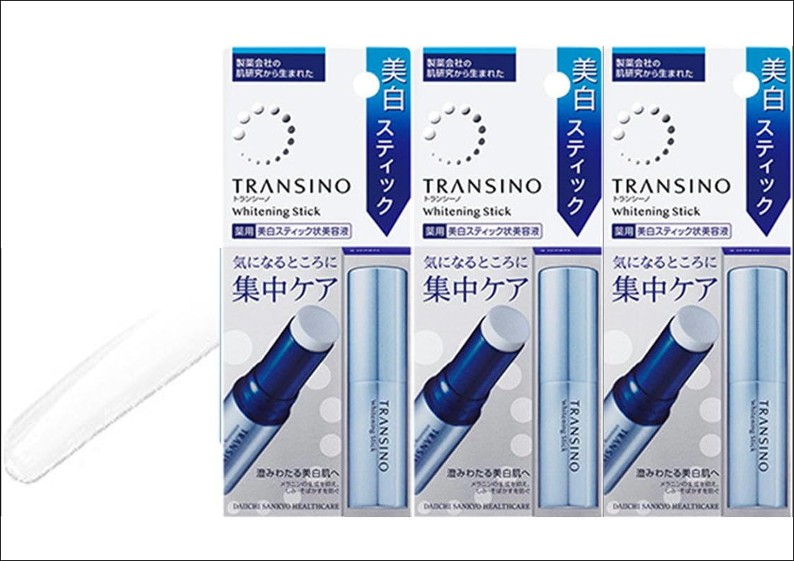 トランシーノ 薬用ホワイトニングスティック 5.3g3本セット Amazon.co.jp: ［3個セット］トランシーノ 薬用ホワイトニング