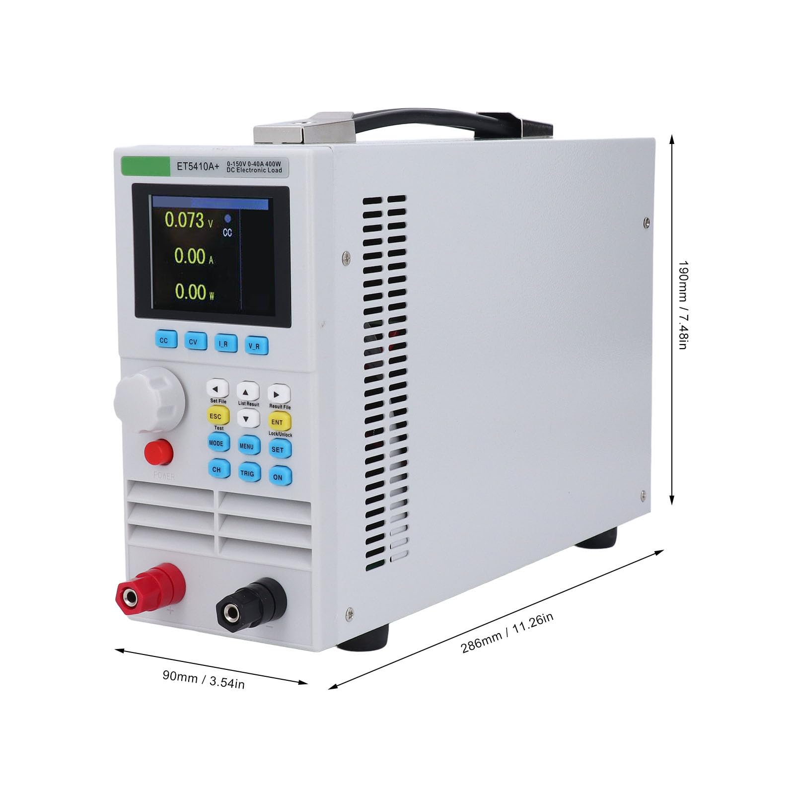 FTVOGUE Programowalny Zasilacz Prądu Stałego Regulowany Zasilacz Prądu Stałego Zmienny 2 Kanały 0–150 V 0–20 A 400 W z Portem USB do Laboratoryjnej Naprawy (wtyczka UE)
