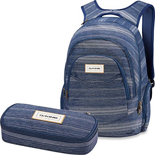 Preisvergleich Produktbild DAKINE 2er Set Rucksack Schulrucksack Laptoprucksack 25l Prom + School CASE Mäppchen Cloudbreak
