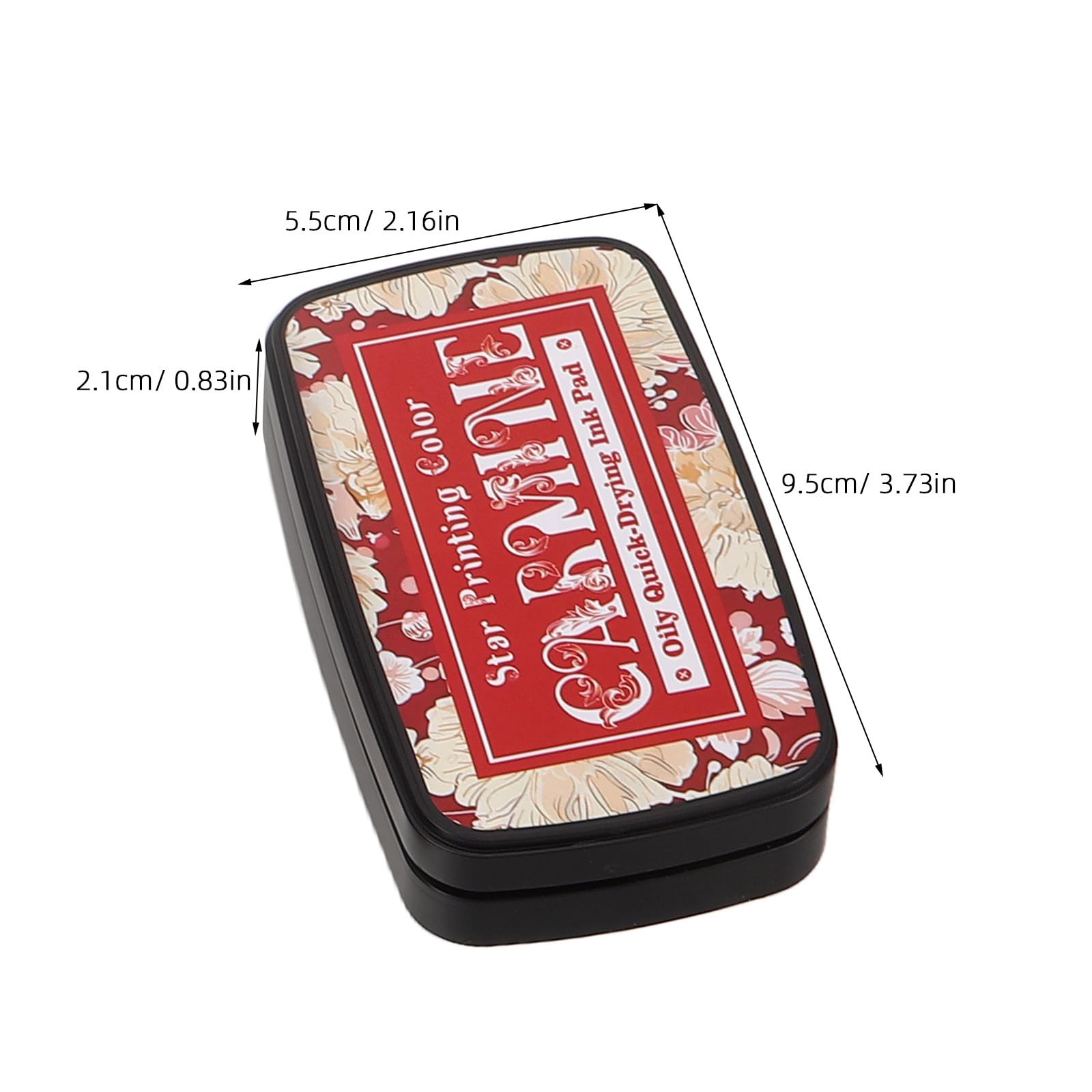 Artibetter 5 tamponi di inchiostro colorati: tamponi di inchiostro lavabili per timbri in gomma, carta, biglietti, legno, tessuto - Forniture per timbri per scrapbooking