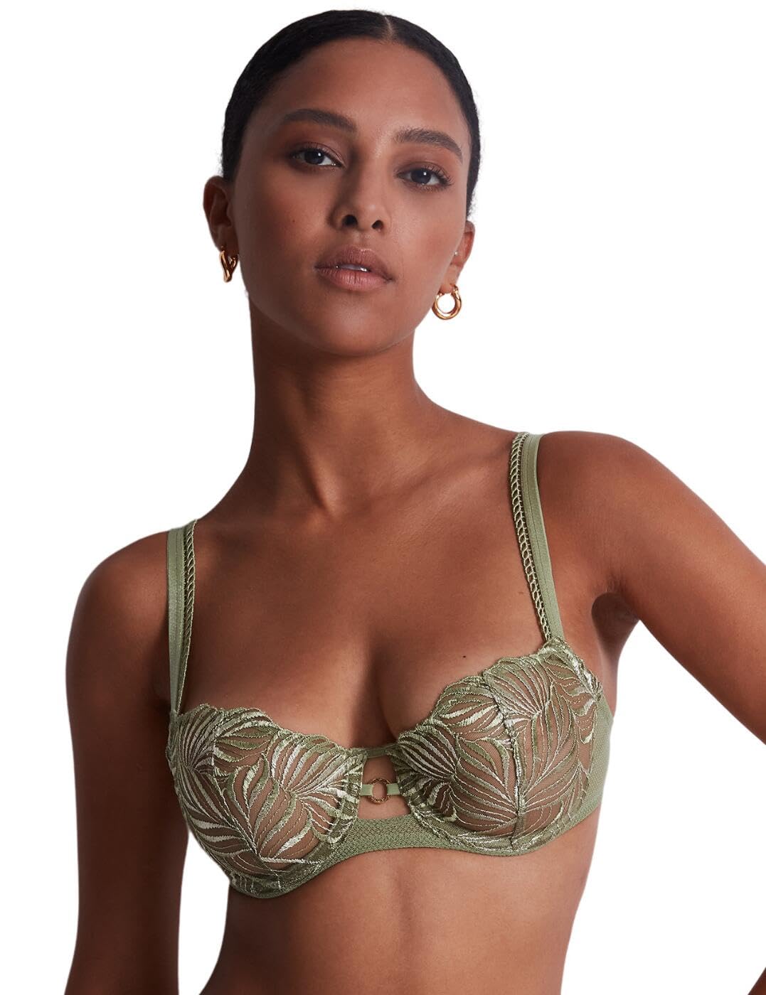 Aubade Paradis Exotique Half Cup Bra Amazonia Green 30D