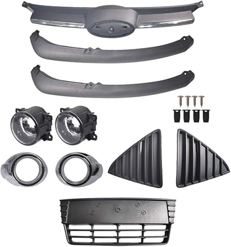 Miniatura 2 de Reemplazo completo del montaje de las luces antiniebla de la parrilla del parachoques delantero para 2012-2014 FOCUS