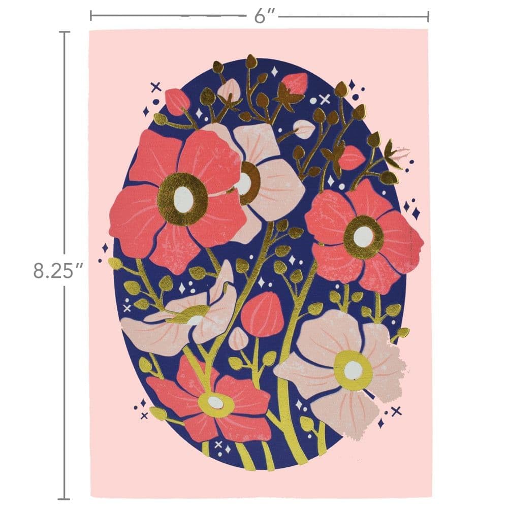 Lang Blush Florals Luxe Journal (1341007)