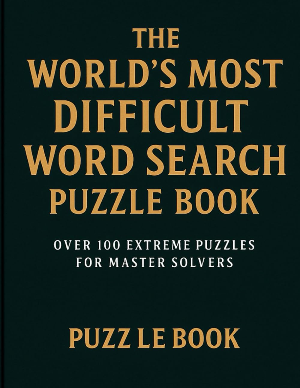 The World’s Most Difficult Word Search Puzzle Book: Over 100 Extreme Puzzles for Master Solvers