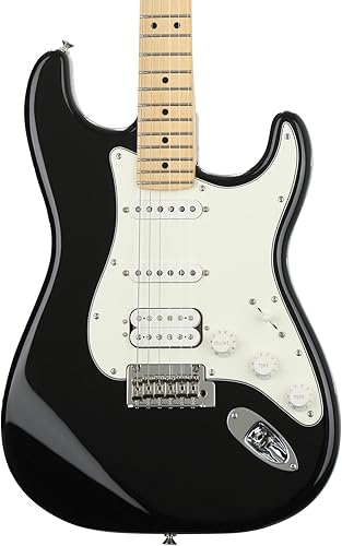 Fender Stratocaster Guitarra eléctrica, Negro