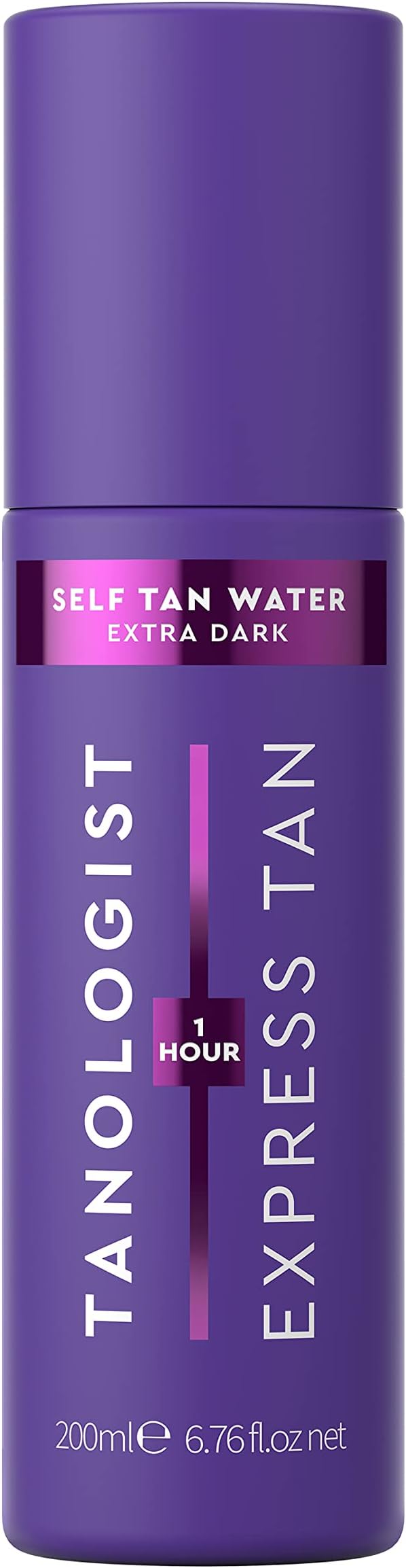 TanologistExpress Self Tan Water, Extra Dark - Hydrating Sunless Tanning Water, Vegan and Cruelty Free, 6.76 Fl Oz