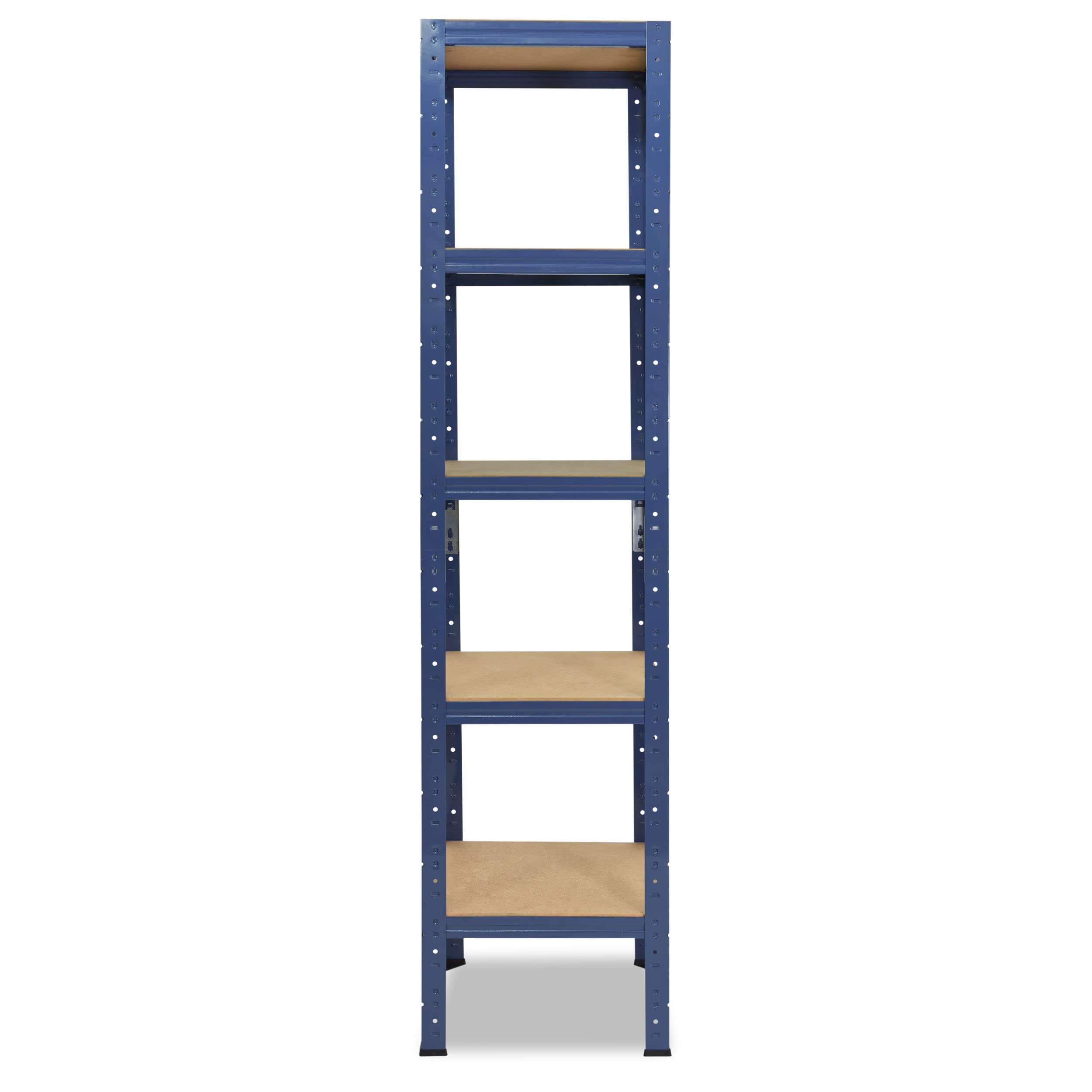 Shelfplaza Étagère Métallique 5 Niveaux 180x50x30cm - Charge 175kg/Niveau - Galvanisé - Pour Garage/Cave