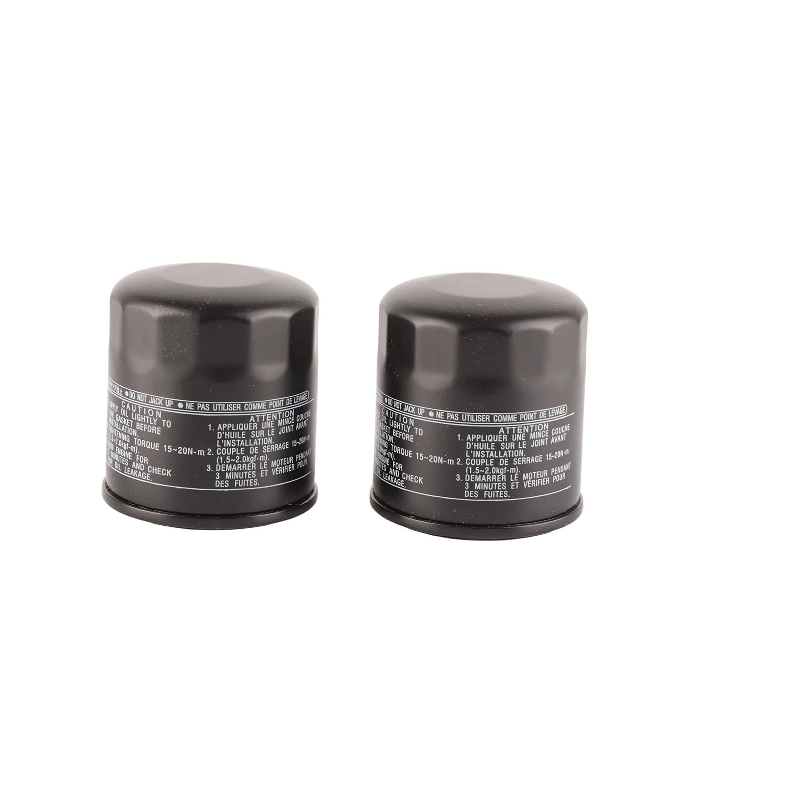 Nettoyant à Huile, Facile à Installer 5GH 13440 20 00 2PCS Surface Lisse Noire pour Moto