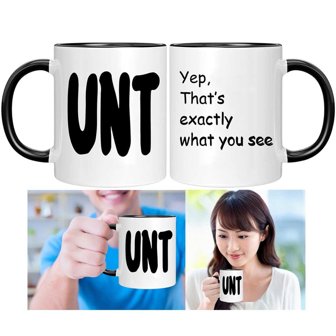 Amazon.com | Pure Compression Funny Coffee Mug 11oz - Funny Unt