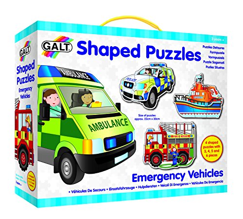 Galt Toys, Shaped Emergency Vehicles Puzzle