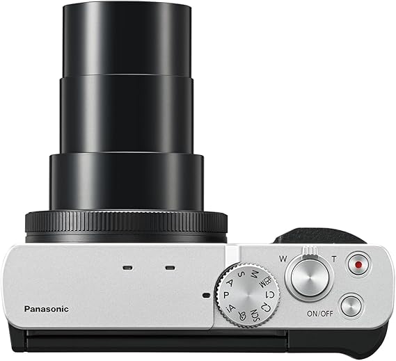 Panasonic LUMIX DC-TZ99E-S Compact Travel Zoom Camera, Leica DC Lens, 30x Zoom, 24-720 mm, 20.3 MP, OIS, 4K 30p Video, 3 inch Foldable Monitor, WiFi, Bluetooth, Silver