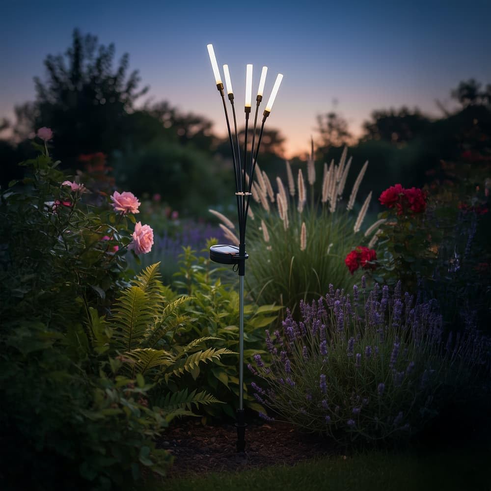Solar Centre Warm White Solarcentre® Willow Wisps Outdoor Solar Swaying Garden Lights