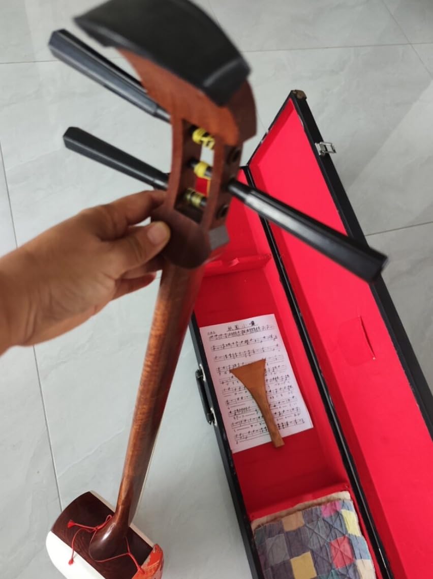 Shamisen, Padauk Wood tradycyjny japoński 3-strunowy instrument muzyczny