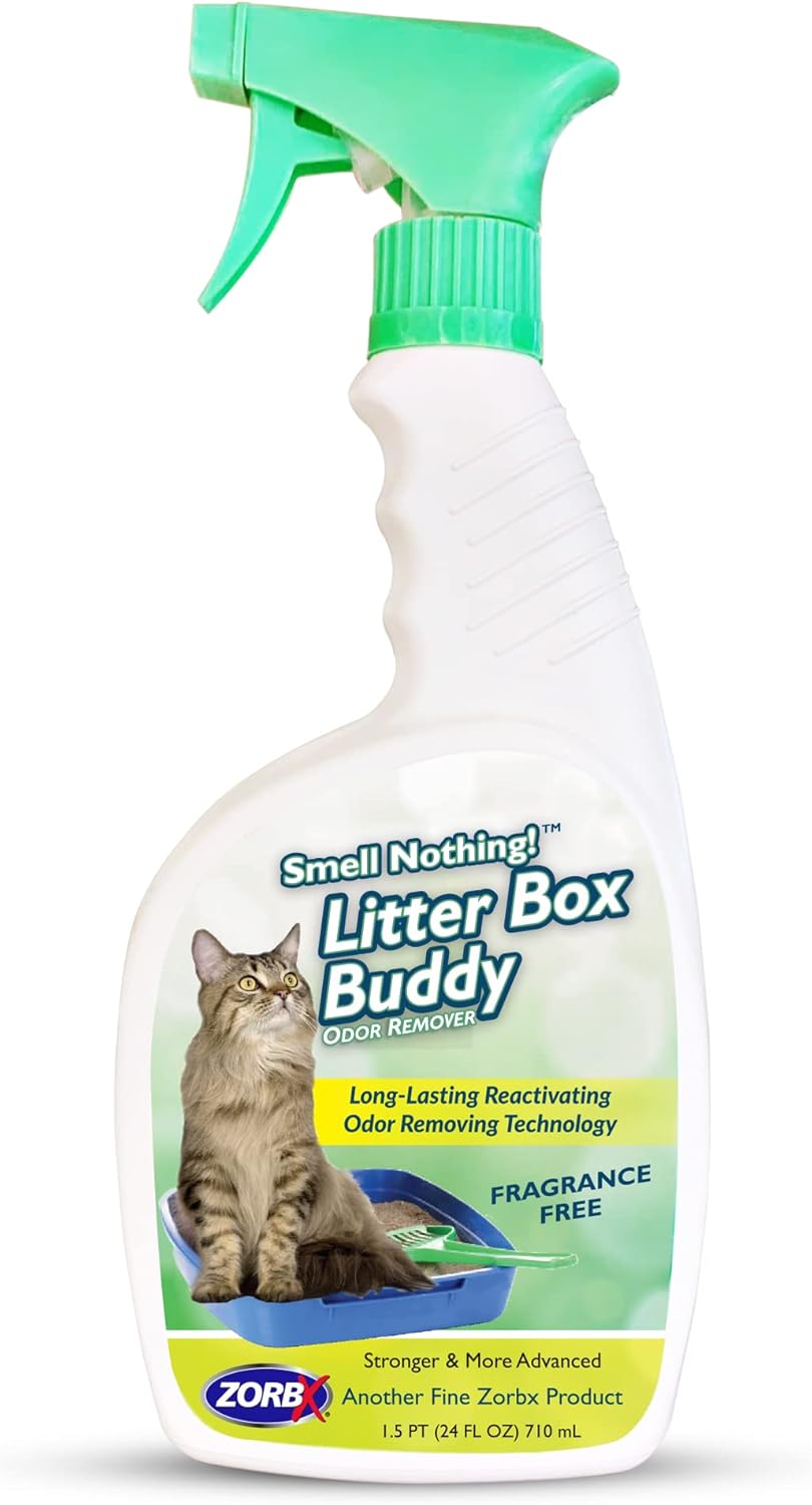 ZORBX Unscented Cat Litter Deodorizer FastActing & Effective Cat Litter Box