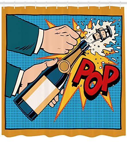 Does fork in a bottle of champagne