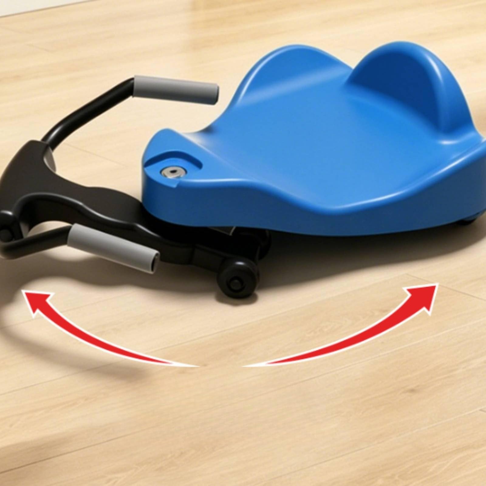 Veicolo a Spinta con Sedile Sagom Adatto Ai Bambini Auto Cavalcabile Confortevole Mezzo di Equilibrio per Cortile, Verde