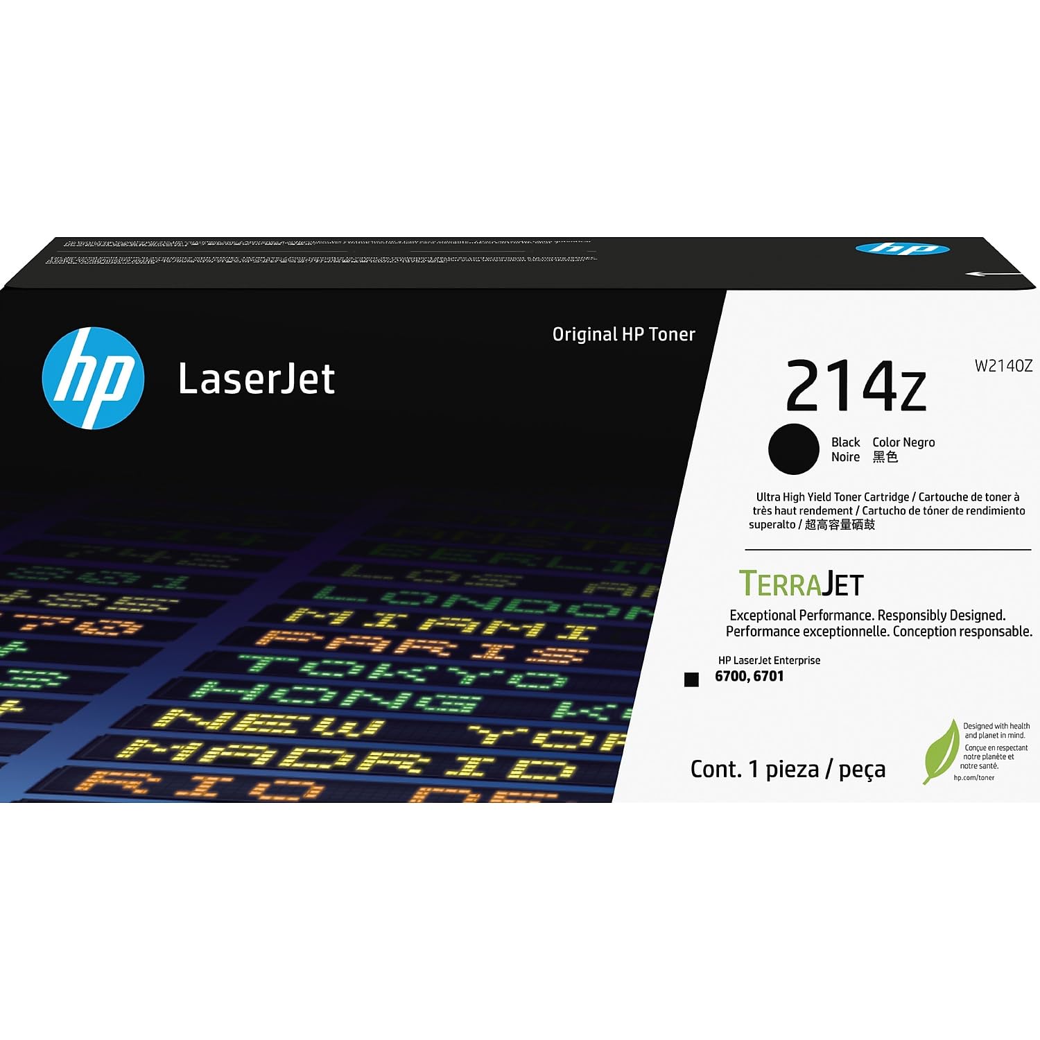 Amazon.com: HP 214Z Black Ultra High Yield Toner Cartridge, Prints