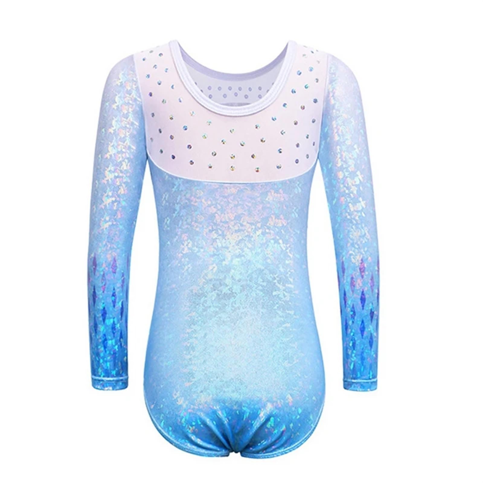 Maillot Gimnasia Ritmica Mono de Ballet for niñas y niños, trajes de baile for niños, leotardo de gimnasia de manga larga for bailarina, tutú de Ballet