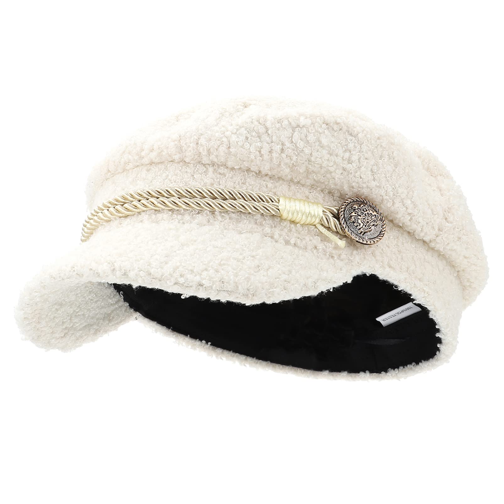 Womens Fiddler Cap Newsboy Hat Stylish Visor Beret Cap Paperboy