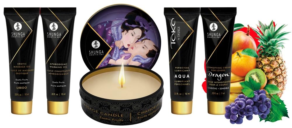Shunga Geisha's Secret Kit - Exotic Fruits