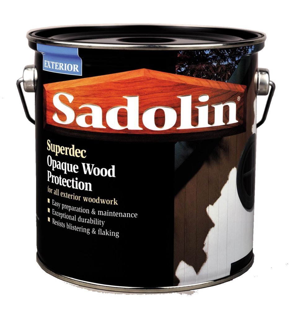 Sadolin Superdec Opaque Wood Protection 5 litre - Black Satin