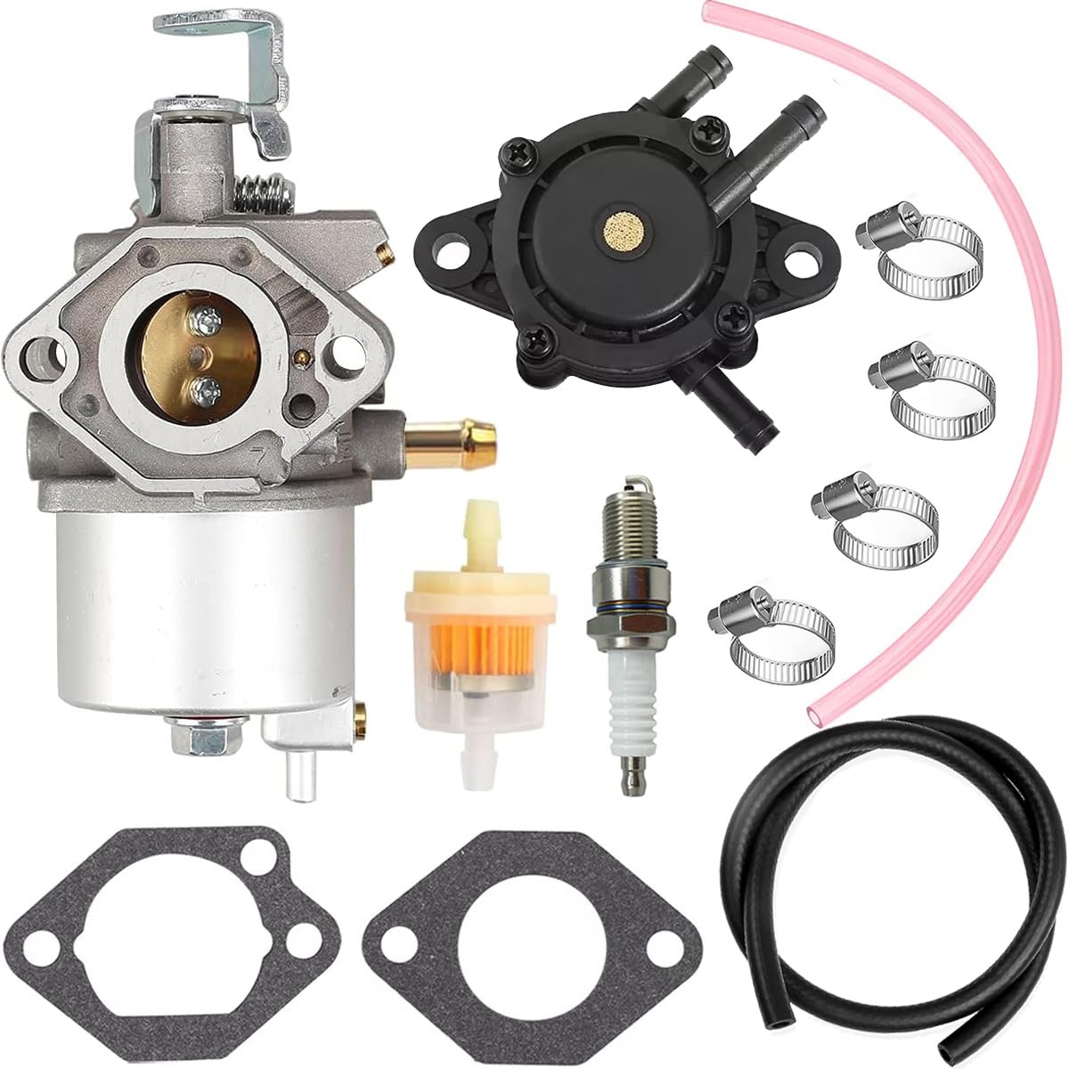 Qiuwanzia FE290 Carburetor Kit for Golf Cart Club Car DS for Precedent for Turf for Carryall 101905601 1016478 1016438 1016440 1016439 1016430 1016441 1018056-01 101805601 1019056-01 1998-UP