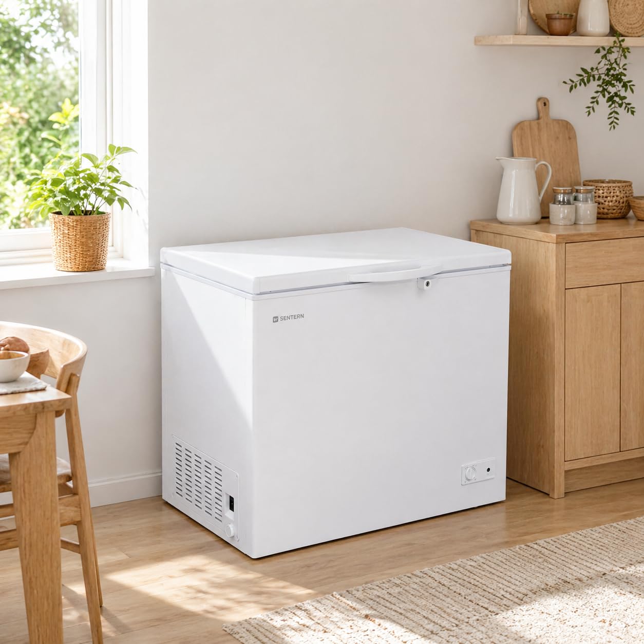 Amazon.co.jp: 冷凍庫 250L/300L | ホワイト 上開き | 大容量 チェスト