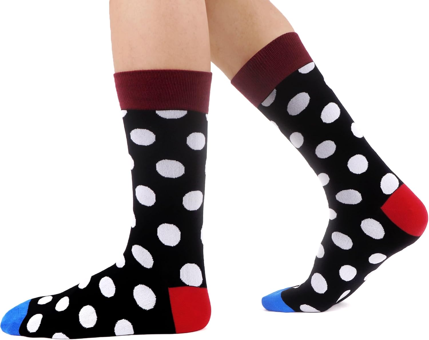 WeciBor 36 Pairs Funny Random Pattern Socks Colorful Cotton Crazy Socks for Unisex Bulk - Image 5