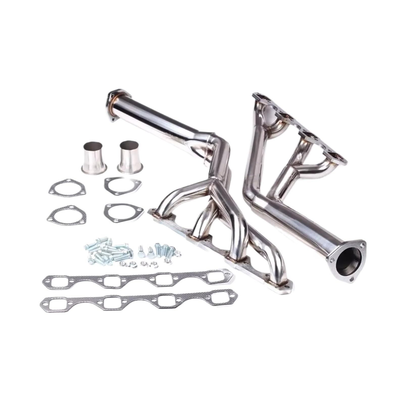 Cola De Escape Coche Para Ford Para Mercury Para Mustang Para Cougar 260 289 302 Colectores Escape Tri-Y Acero Con Recubrimiento Cerámico Motores Punta Escape