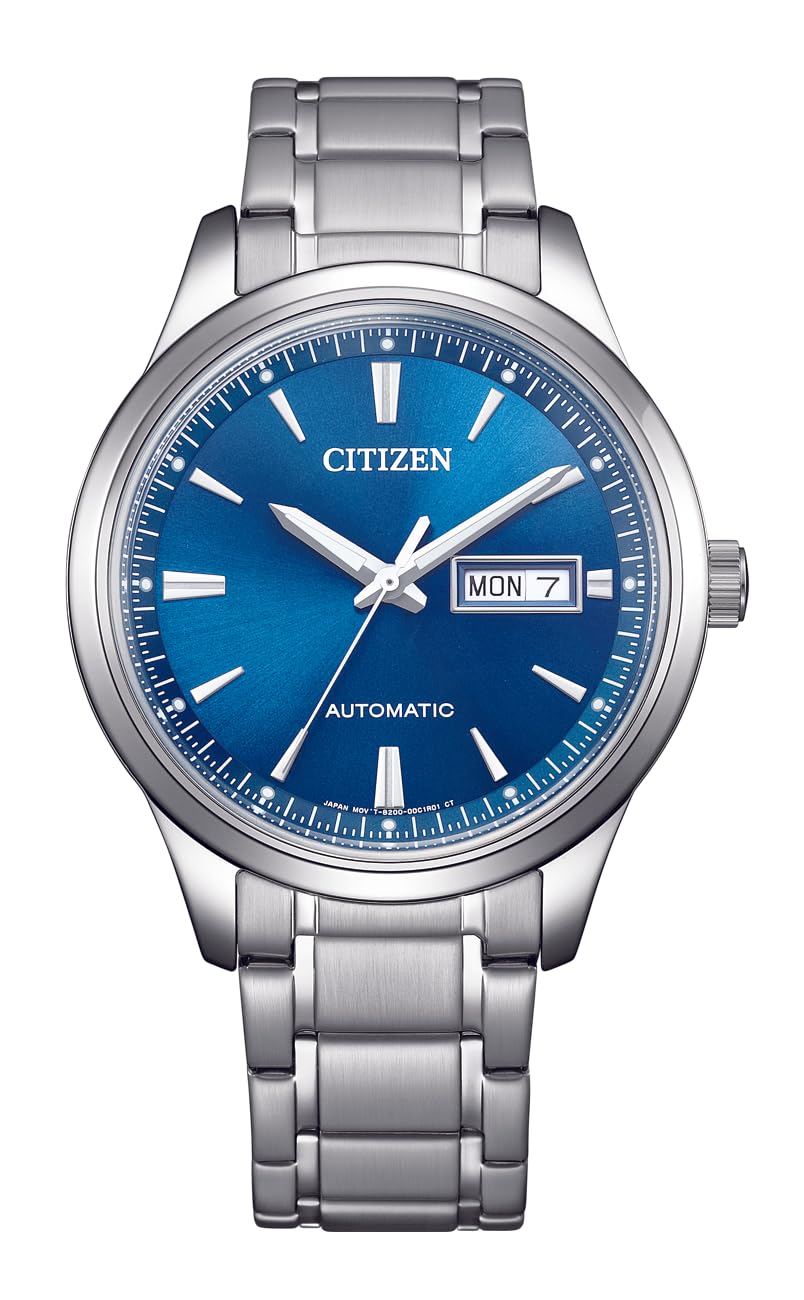 Citizen NY4058-79LE Çelik Kordon Mavi Erkek Kol Saati : Amazon.com